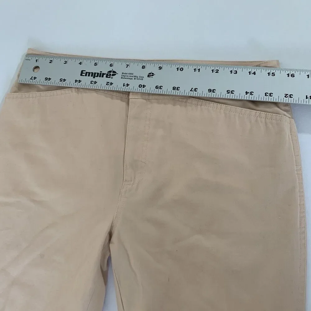 Kate Spade Saturday Pant Women 4 Pastel Pink Peach‎ Pockets Chino Career Office